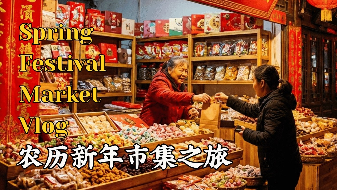 Exploring China&rsquo;s Spring Festival Markets 🧧 | Relaxing Market Tour 2026