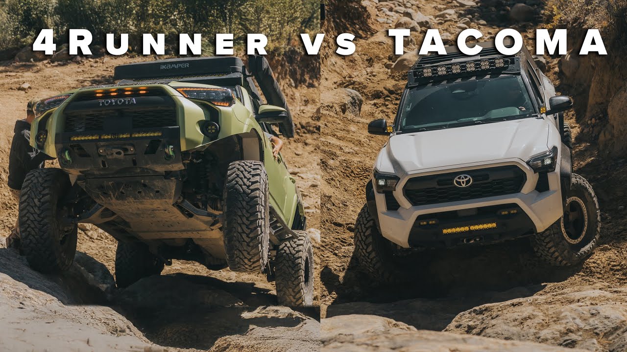 Tacoma против 4Runner: Portals против Long-Travel на самой каменистой трассе Колорадо (Спринг-Крик)
