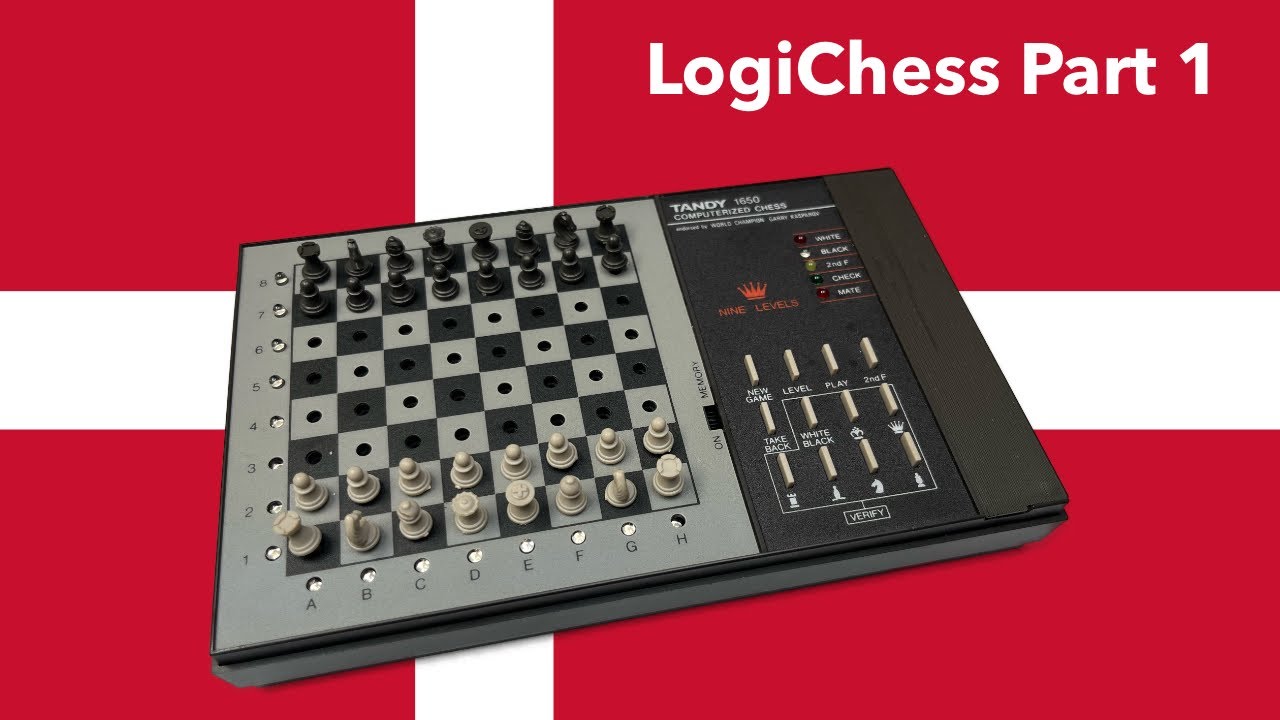🇩🇰 LogiChess: Part 1 (a 4KB chess program) [#TCE0020]