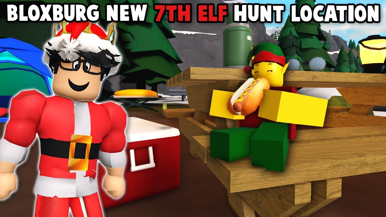 THE NEW 7TH BLOXBURG ELF HUNT LOCATION...