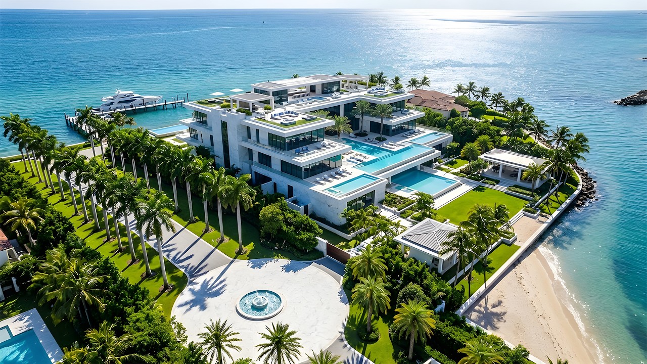 Touring the Most INSANE $250 Million Tropical Mansion | Every Room Revealed