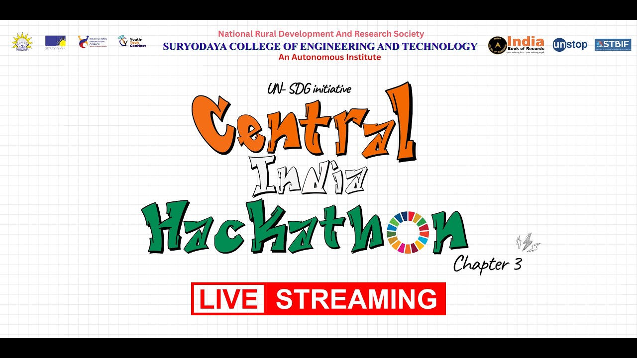 Central India Hackathon 3.0 Live Stream