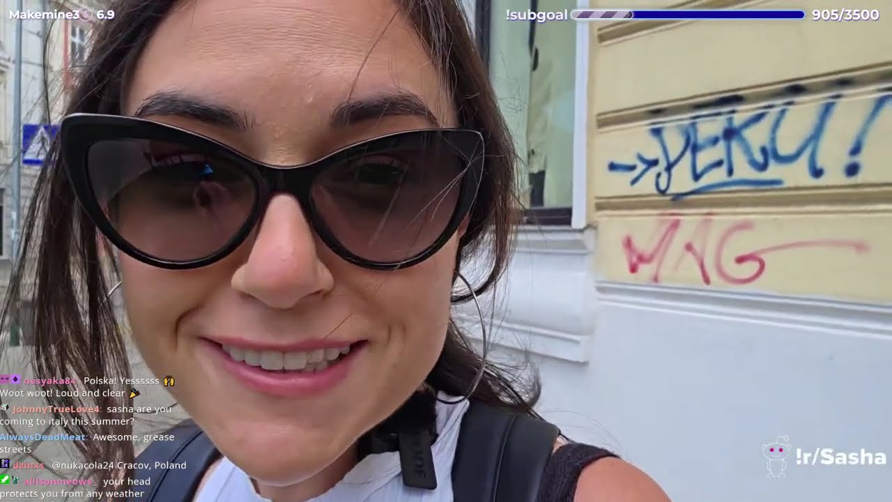 Sasha Grey VOD 20/Jul/2025 / IRL 2025 day 1 / ✨IRL EBIKE IN KRAKOW 👀✨ !DISCORD✨ @sashagrey