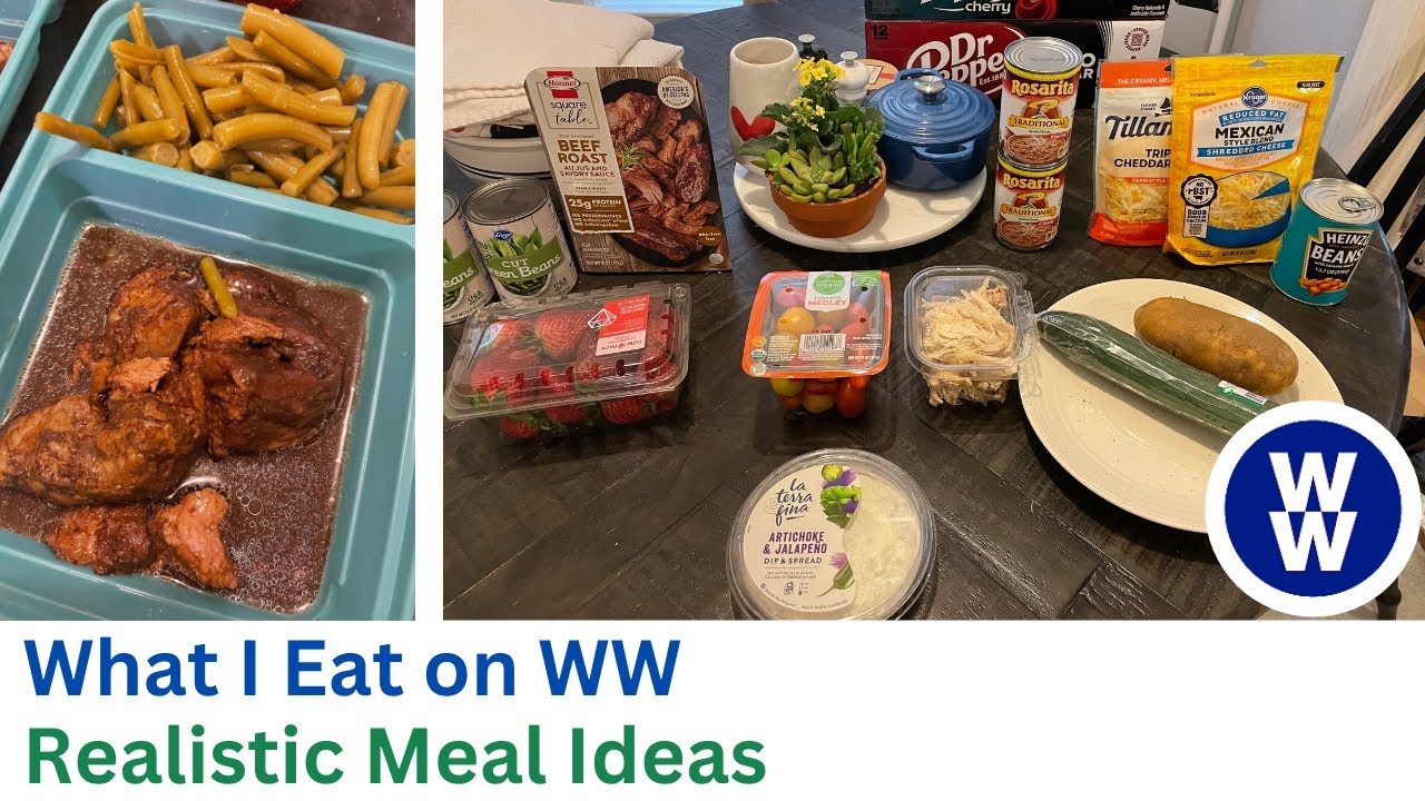 What I Eat on Weight Watchers | Calorie Counting | WW Grocery Haul | Meal Prep for Weight Loss