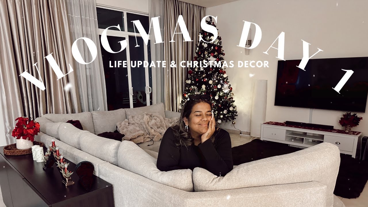 Vlogmas, день 1: обновление жизни, рождественский декор и приготовление ужина вместе со мной ❤️ |...