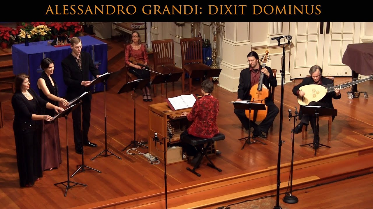 Alessandro Grandi: Dixit Dominus; Venetian Christmas Vespers, Voices of Music