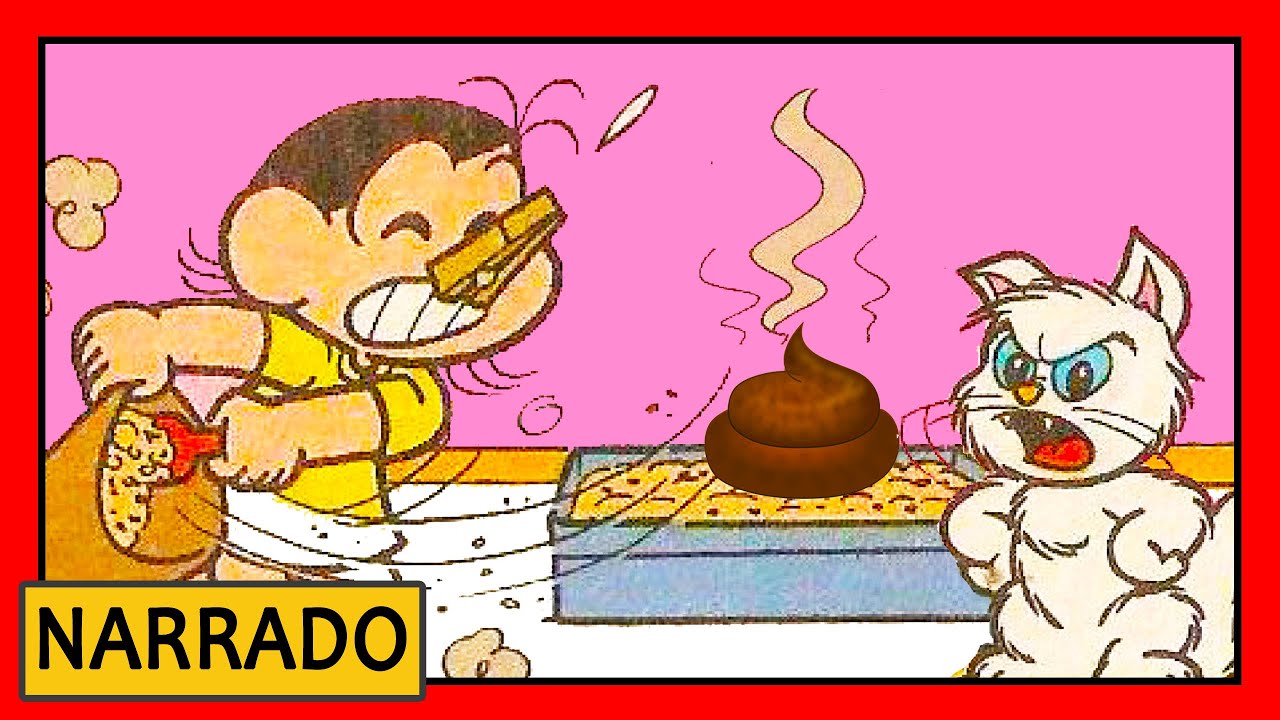 O MINGAU FAZ MUITO COCÔ!  - Turma da Mônica - Gibi Narrado