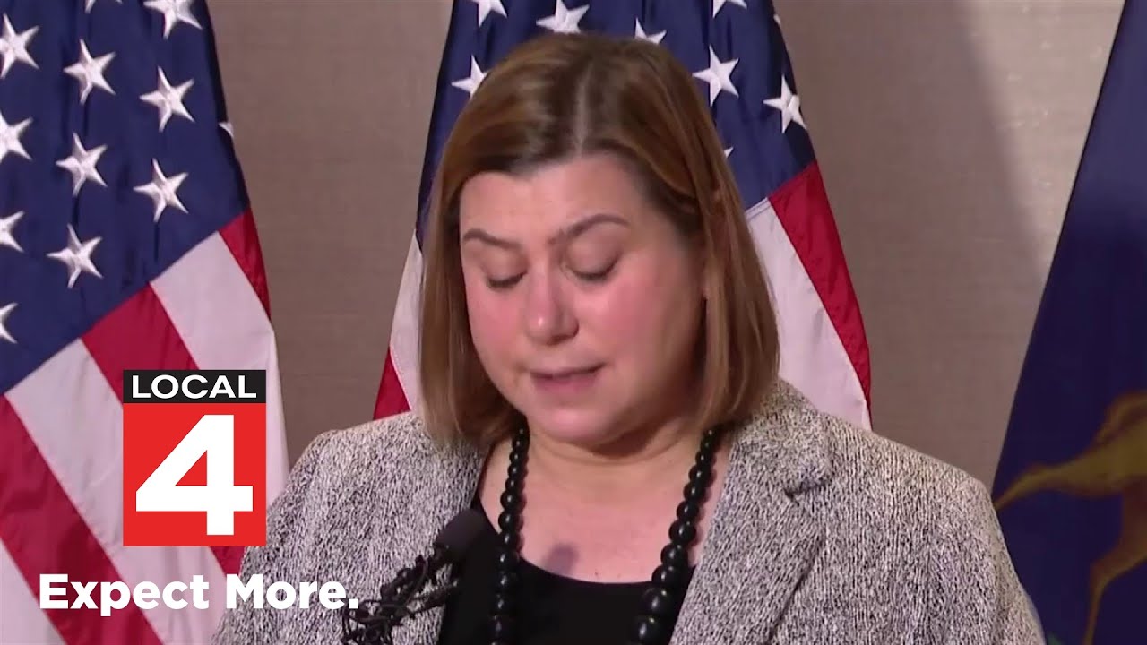Elissa Slotkin speaks before AP declares her winner of Michigan U.S. Senate race