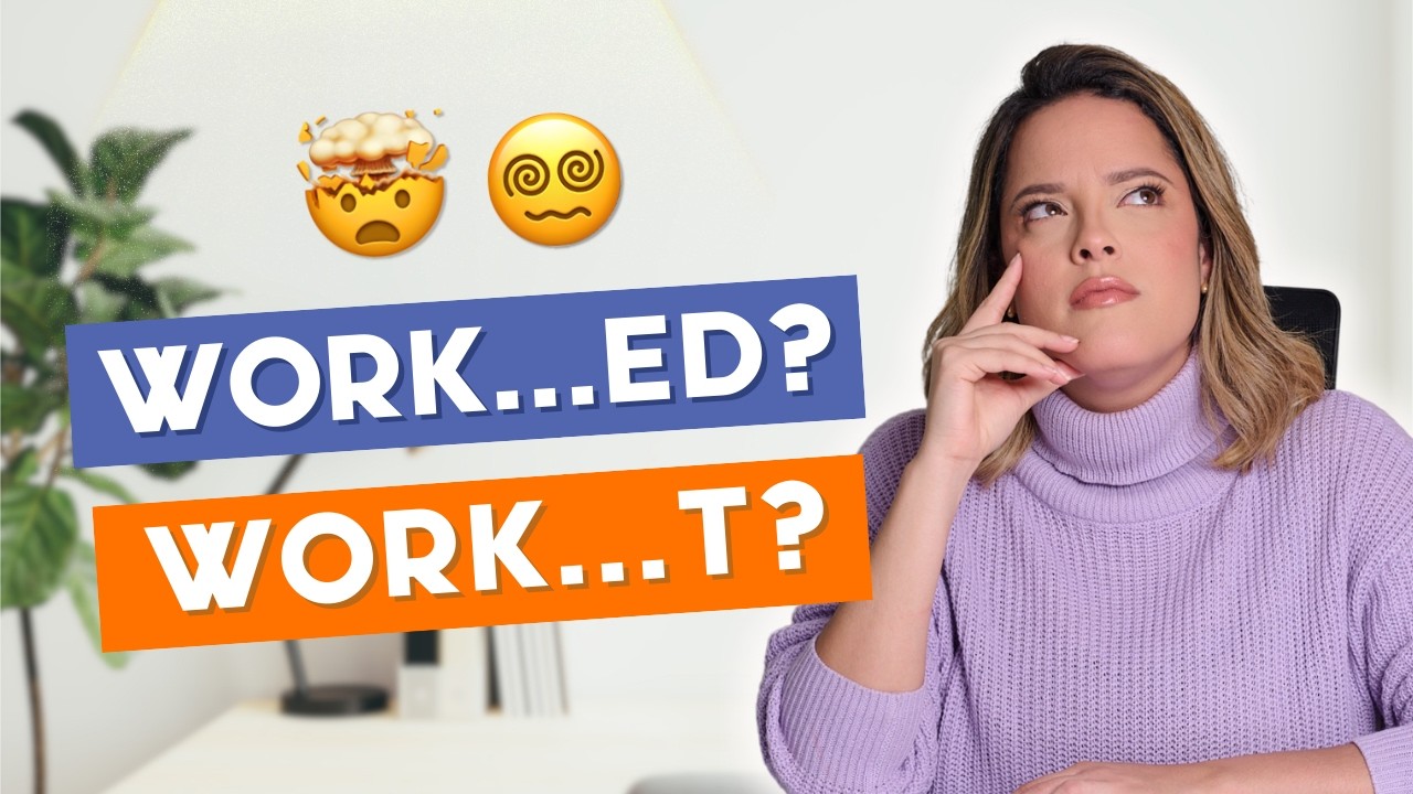 Cómo PRONUNCIAR la -ED en INGLÉS y NO MORIR en el intento 👩🏼‍🏫🥵