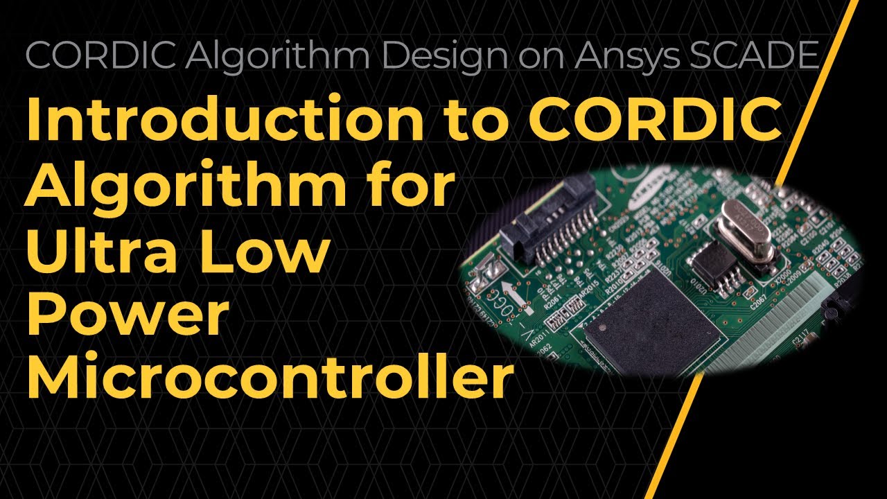 Introduction to CORDIC Algorithm for Ultra Low Power Microcontrollers — Lesson 1