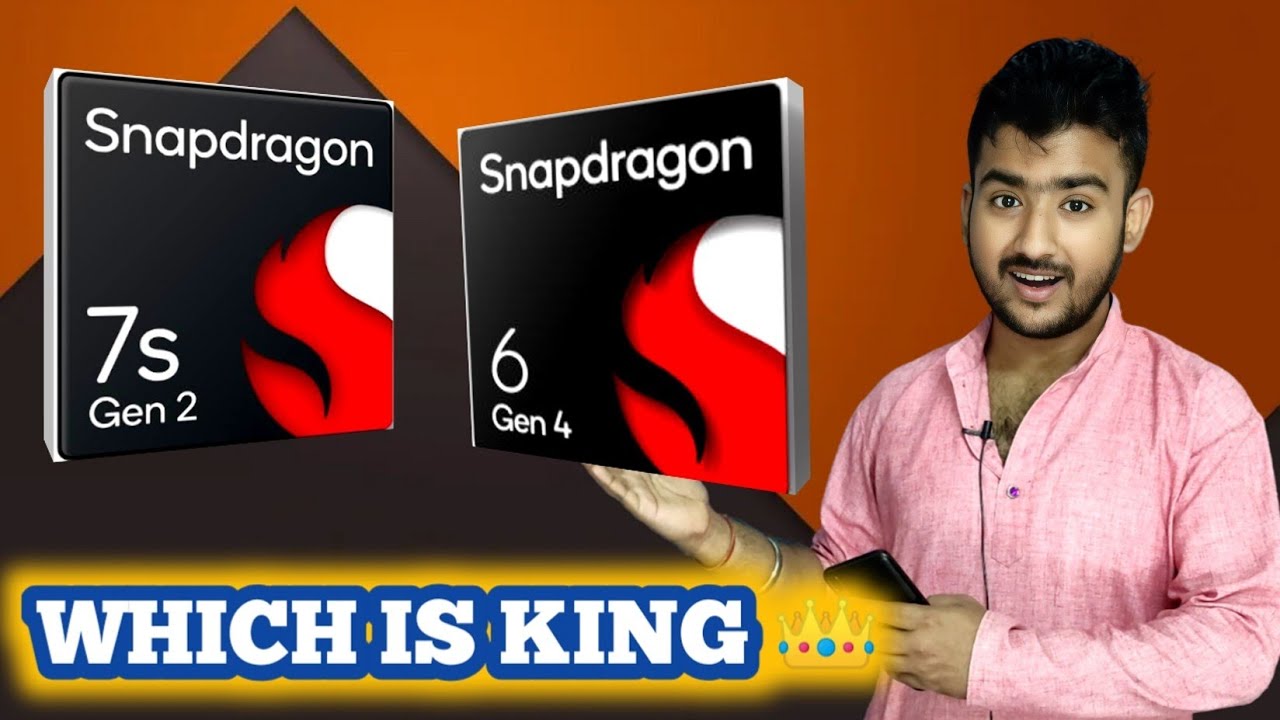 Snapdragon 6 Gen 4 vs Snapdragon 7s Gen 2 🔥 Best Gaming Processor? Speed, Battery & Heating Test