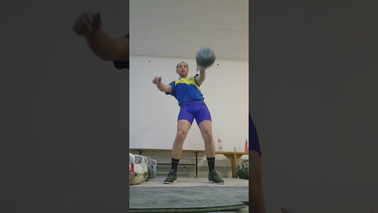 11.02. 2026 Year. Kettlebell lifting training