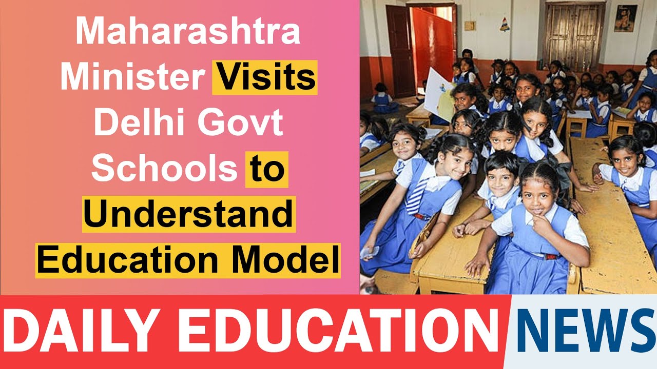 Maharashtra Minister Visits Delhi Govt Schools to Understand Education Model