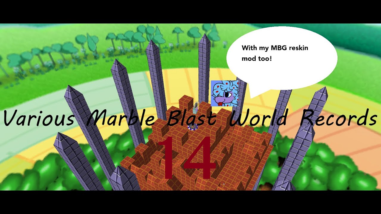 Various Marble Blast World Records 14