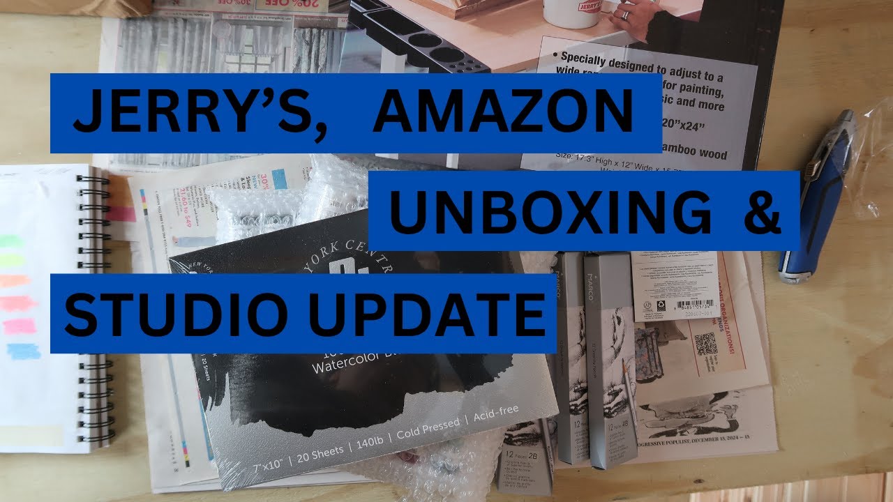 Black Friday, Christmas Haul & Studio Update