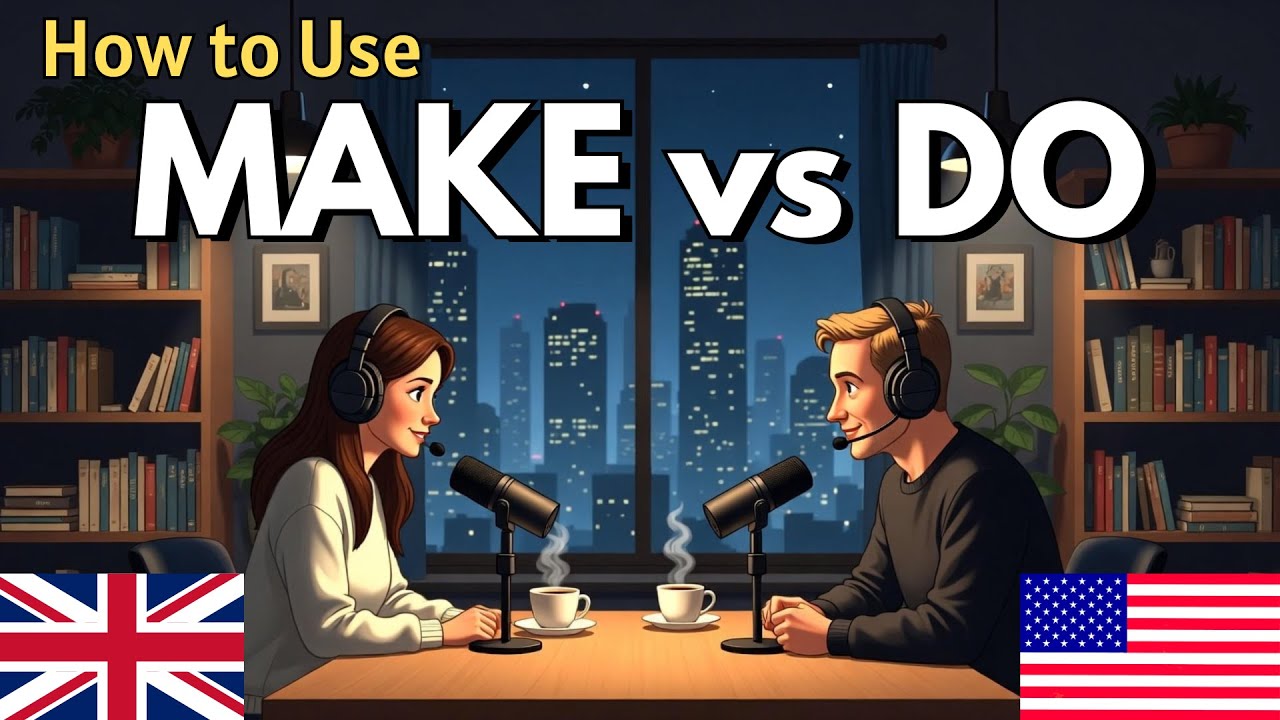 How to Use DO vs MAKE in English | Stop Making This Common Mistake!