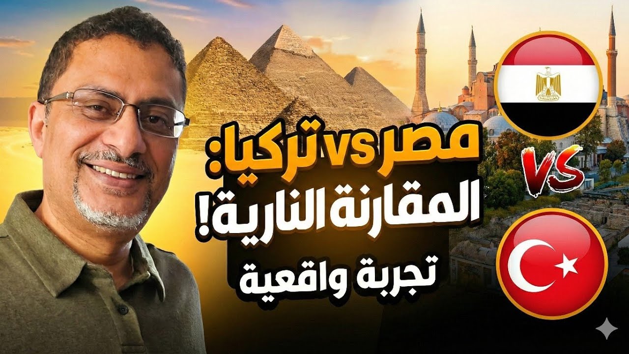 مقارنة بين السياحة في مصر وتركيا