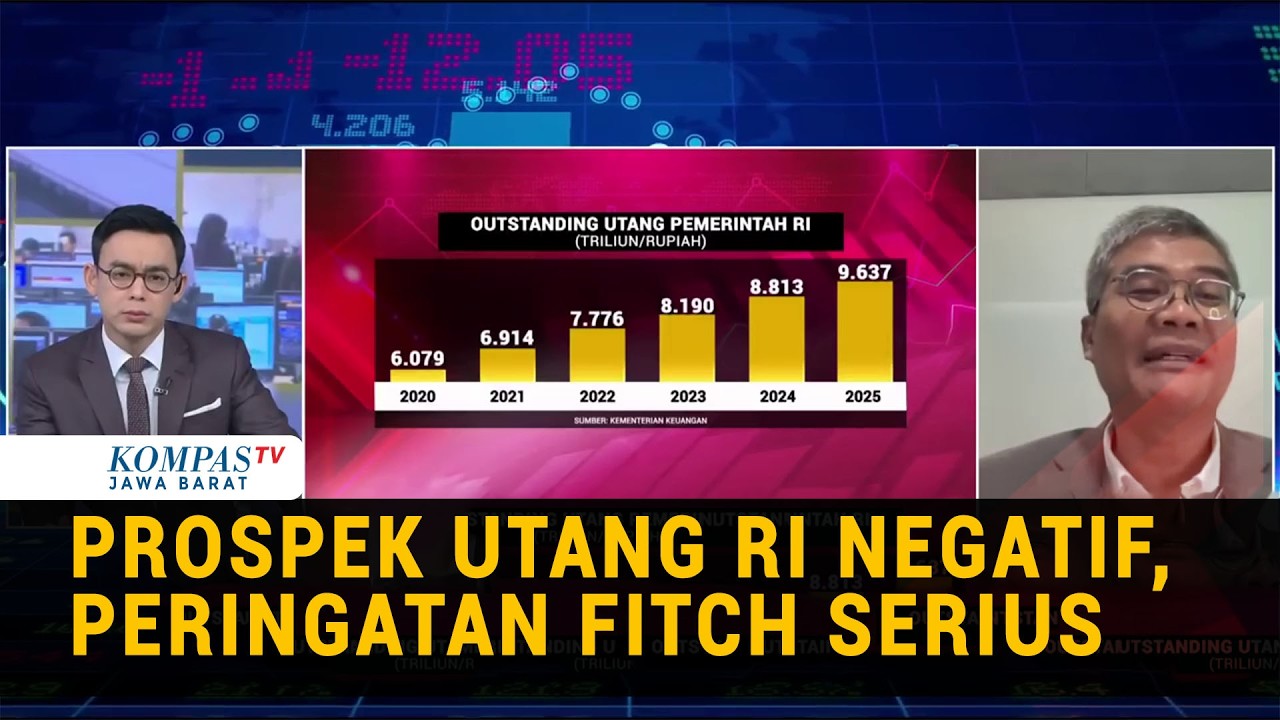 Ekonom Bicara Rasio Utang RI Diproyeksi Naik, Peringatan Fitch Serius!