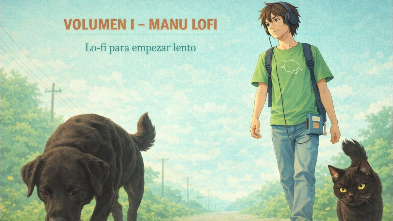 Playlist: Manu Lo-Fi — Volumen I 🎧  (Lo-fi para estudiar, pensar y relajarse)