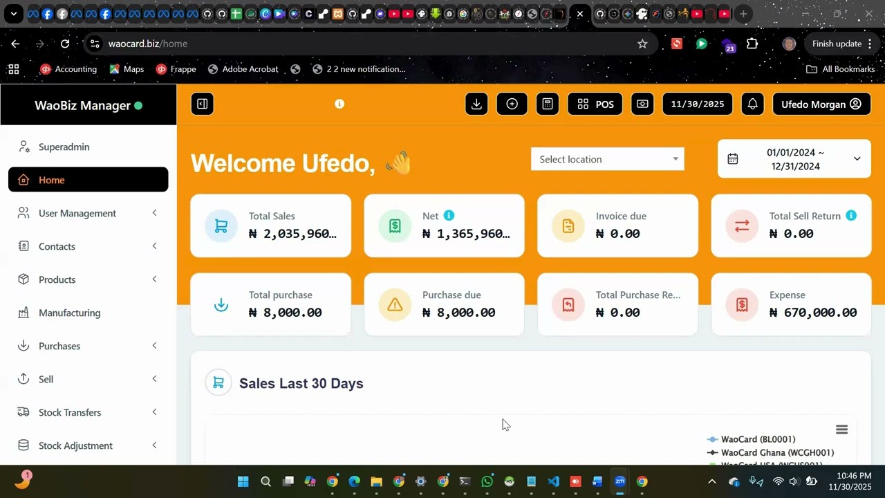 WaoBiz Accounting and Financials