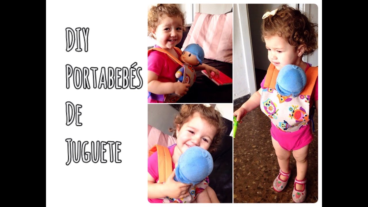 DIY: Cómo hacer un portabebés de juguete