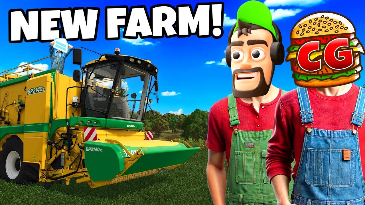 My Friends & I Started the WORST Farm in Farming Simulator 25 Multiplayer!
