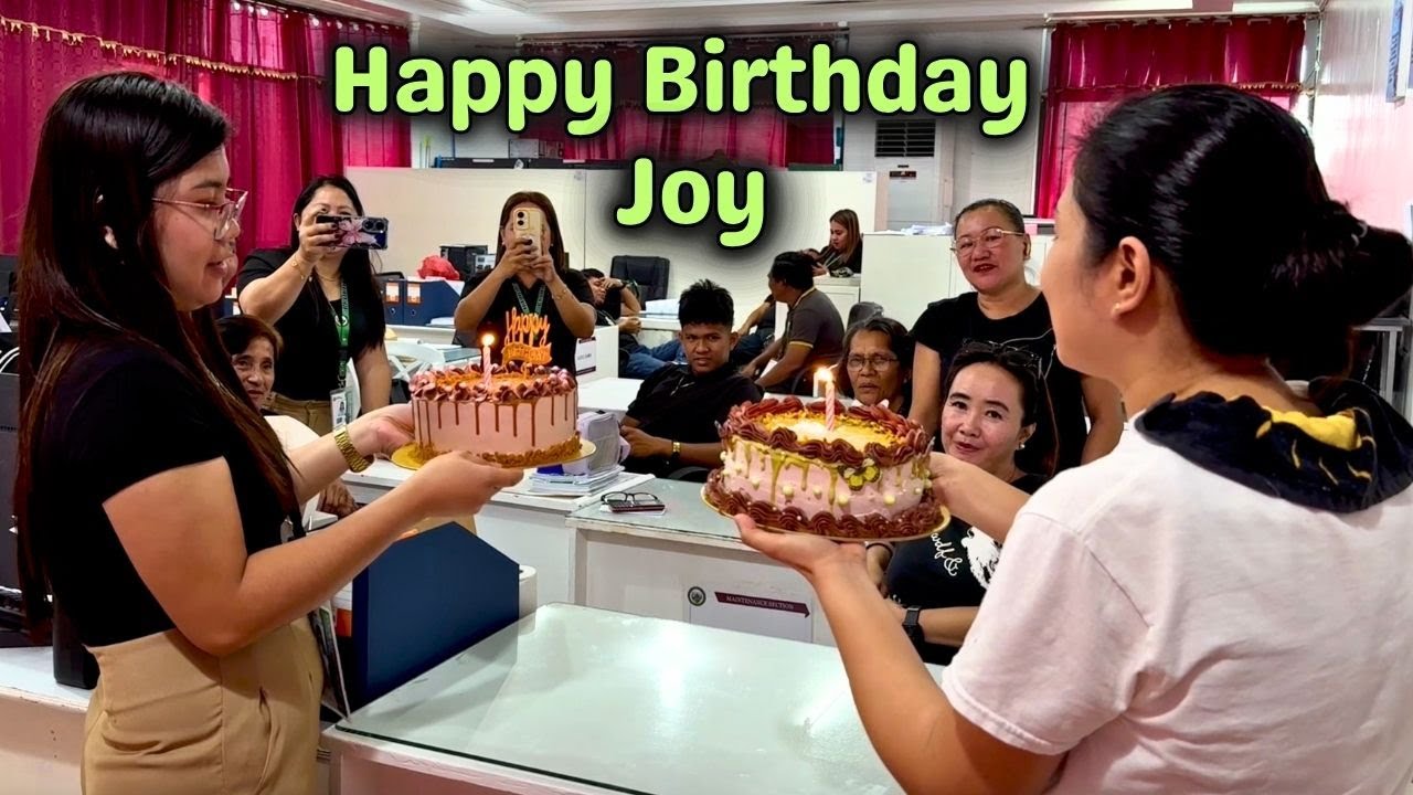 Gumawa ako ng Cake para sa birthday ni idol at Sinurpresa ko sya sa Office nila | BIRTHDAY & FARM