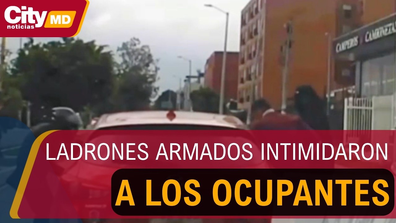 Ladrones aprovecharon semáforo en rojo para atracar a conductor en Suba | CityTv