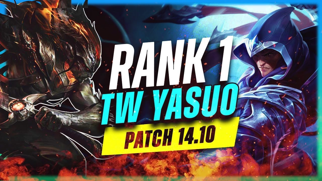 RANK 1 YASUO TW - Yasuo vs Talon MID Patch 14.10 - Yasuo Gameplay