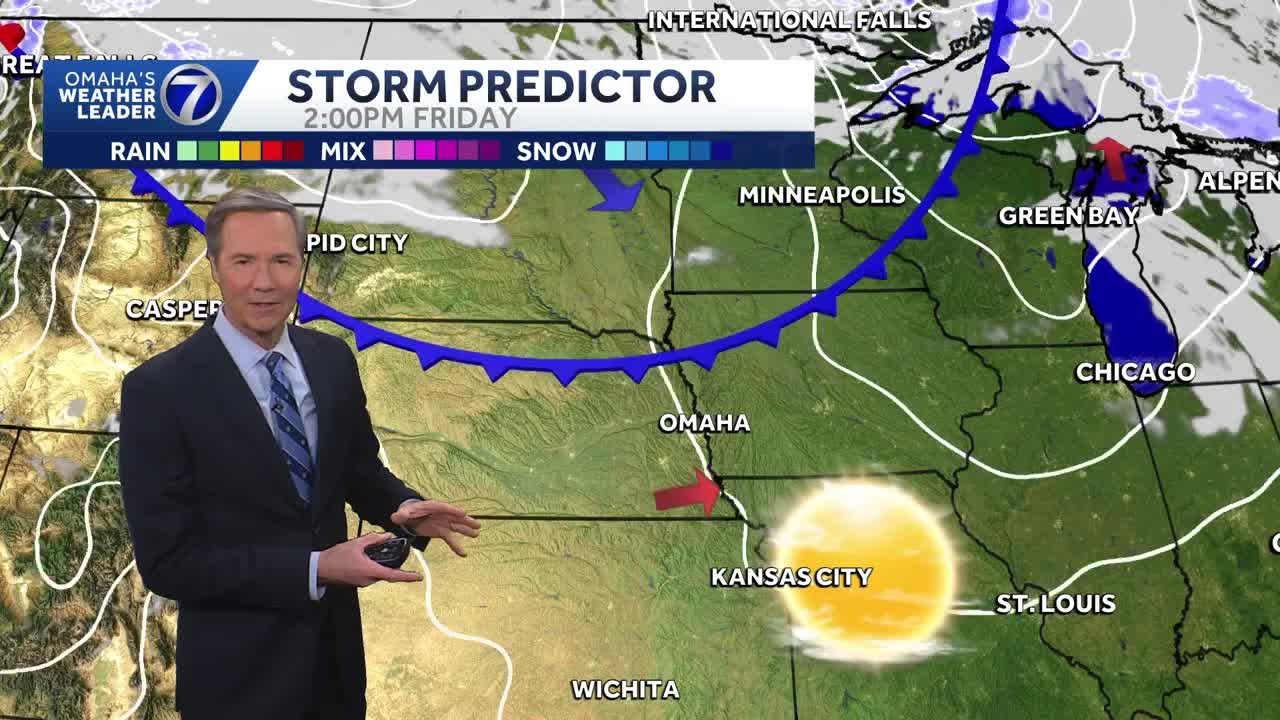 Sunny and warm Friday around Omaha