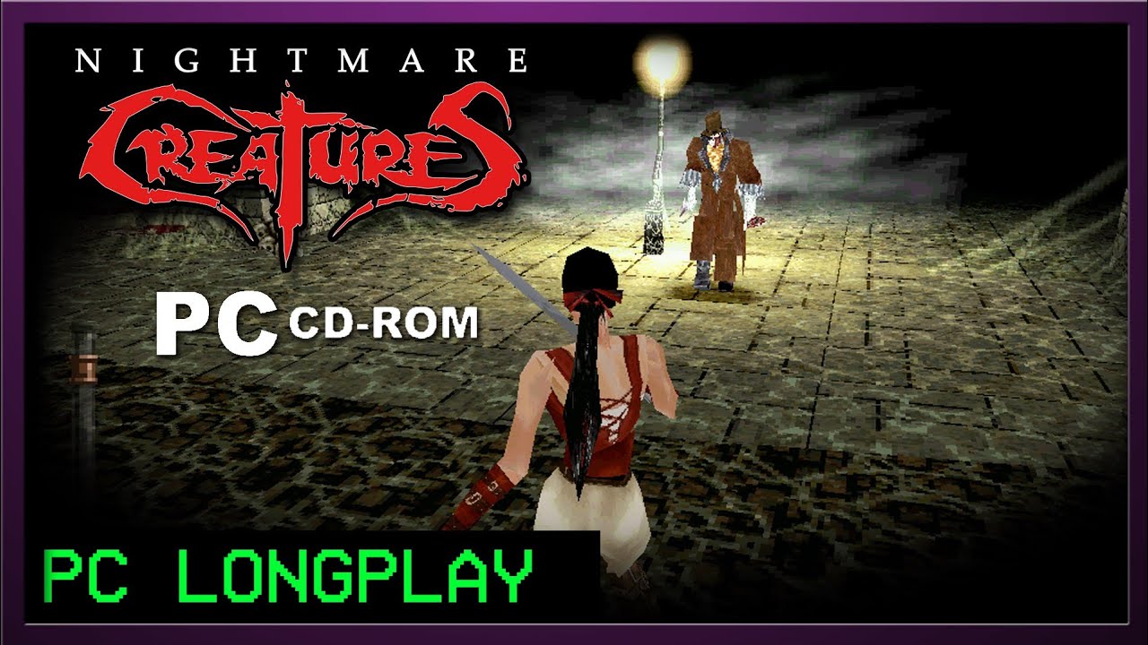 Nightmare Creatures (1997) | PC Longplay/ Playthrough (Nadia 100%)