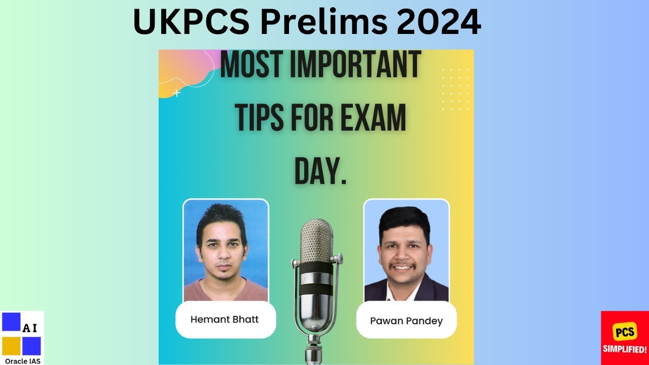 UKPCS 2024 : Most Important tips for Exam day.