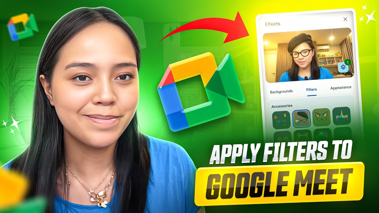 Как применить фильтры в Google Meet