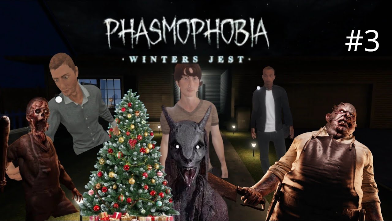 Vánoční lovení DUCHŮ || Phasmophobia LET'S PLAY #3