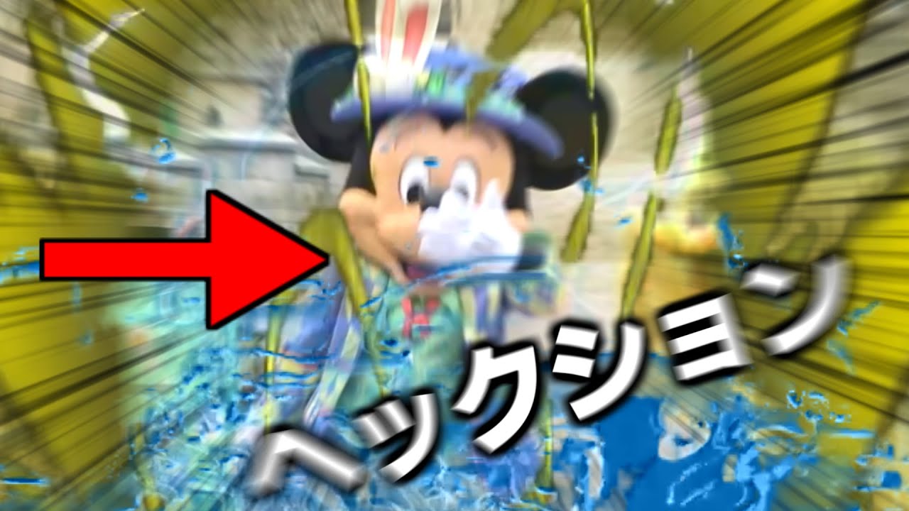 【アホカワ】くしゃみをブッかますミッキーさんｗｗ『TipTopイースター』‐TDS2019年6月2日‐【ネタ動画】