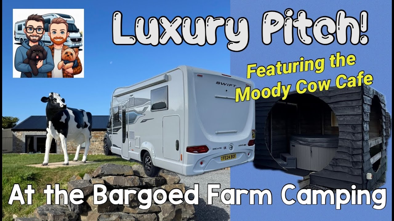 BARGOED FARM CAMPING | Half Term in a Motorhome | WALES | HOT TUB Pitches! | PREMIUM Camping