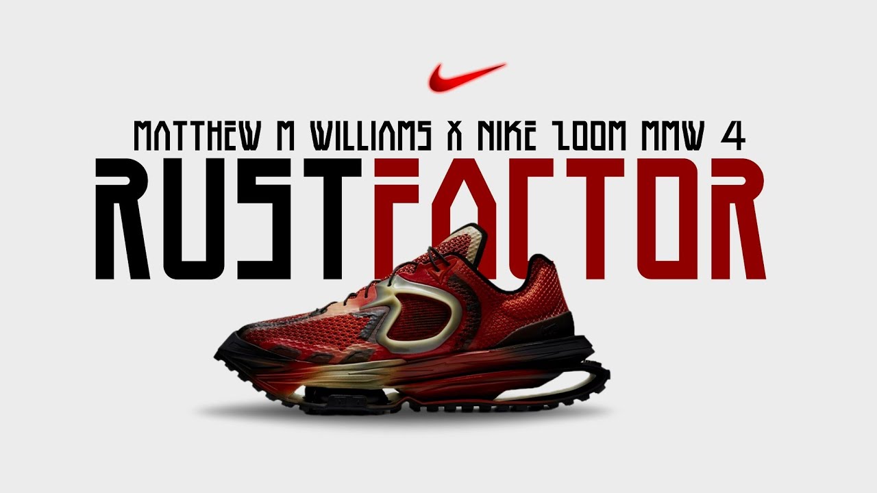 Matthew M. Williams x Nike Zoom MMW 4 &ldquo;Rust Factor&rdquo; 🔥 | The Most Futuristic Nike Ever!
