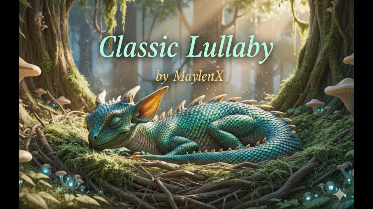 Dragon Lullaby: 😴 34-Minute of Soothing Music for Deep Baby Sleep | Gentle Fire-Breather Calming