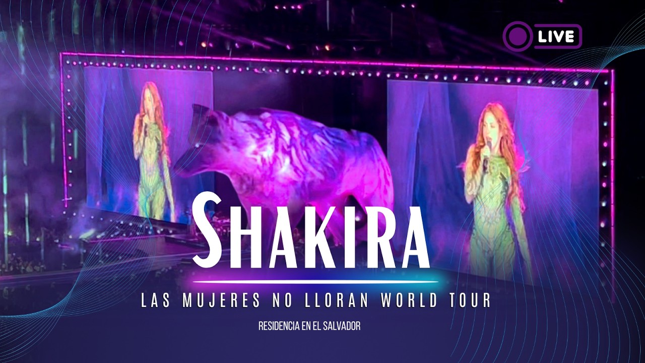 Concierto de SHAKIRA en El Salvador