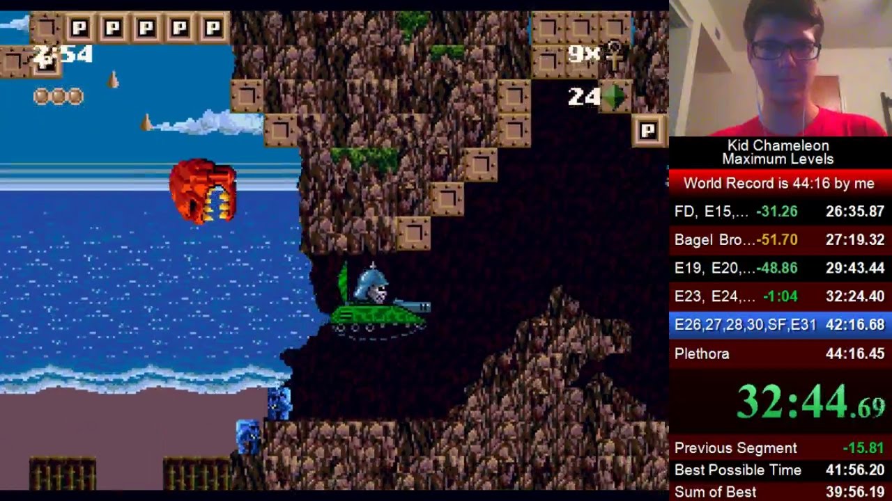 Kid Chameleon (Maximum Levels) Speedrun in 41:51