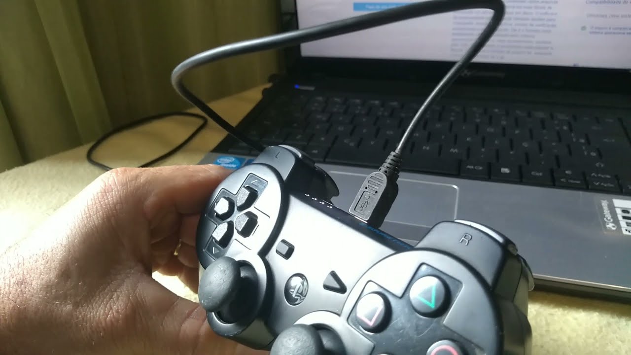 Controle do PS3 como conectar e testar no pc (atualizado 2021)