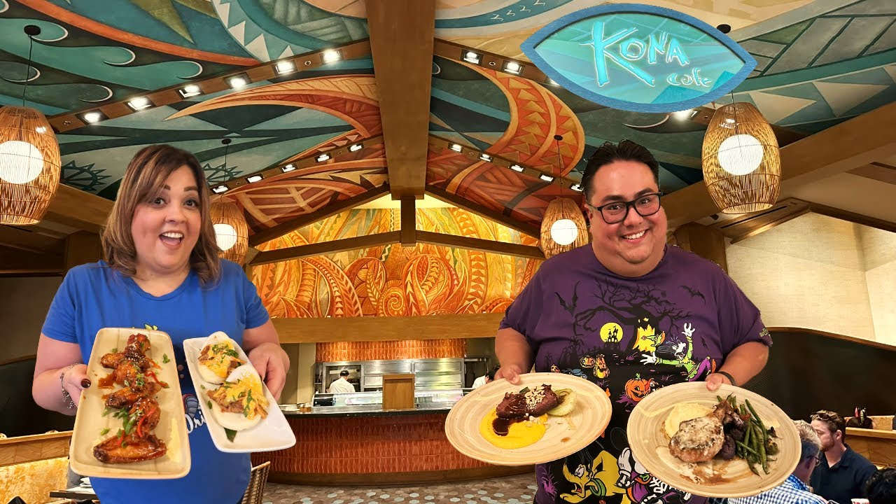 Kona Cafe Dinner Review At the Polynesian Resort | Disney World 2024