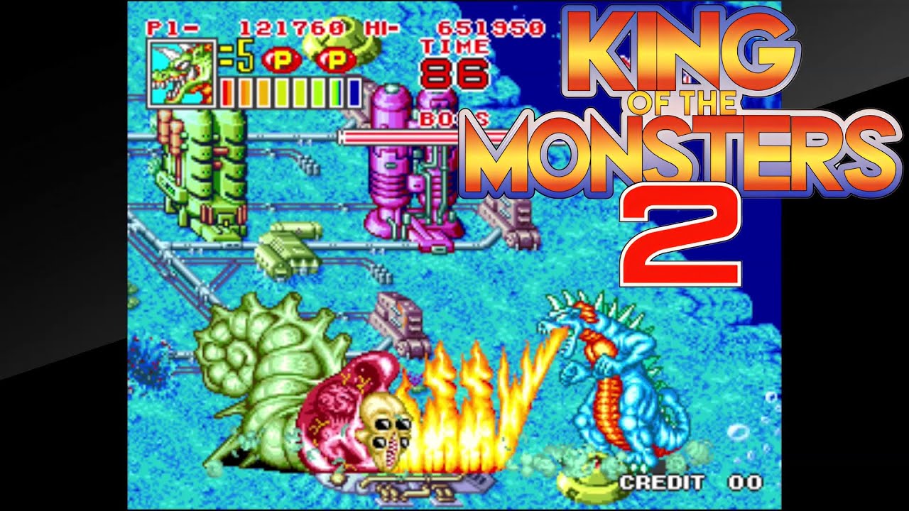キングオブザモンスターズ2 スーパージオン ワンコインクリア king of the monsters 2 SuperZeon 1coin ALL #arcade #beatemup