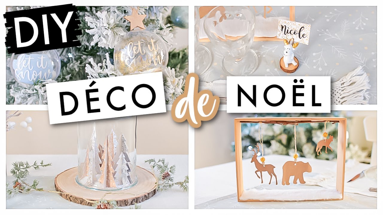 DIY DECO DE NOËL FACILE À FABRIQUER