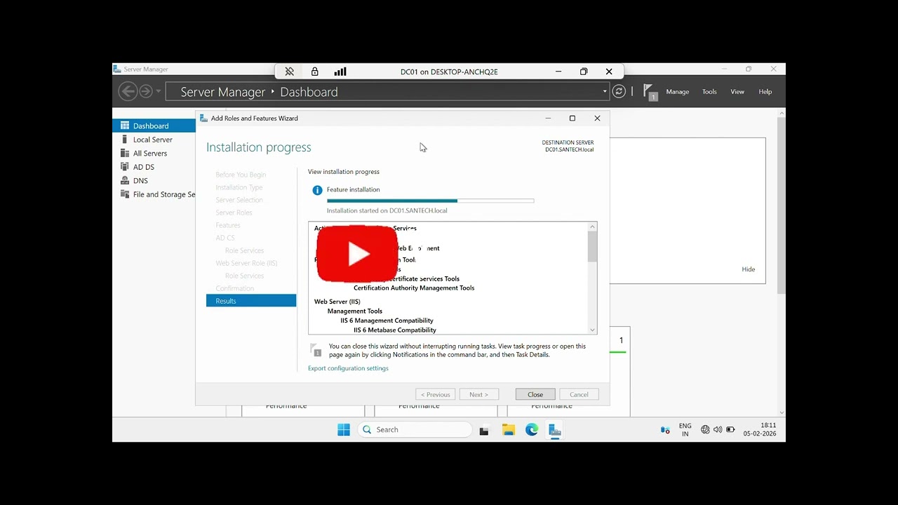 Build a Certificate Authority on Windows Server 2025 | AD CS Tutorial #WindowsServer2025 #ADCS #PKI