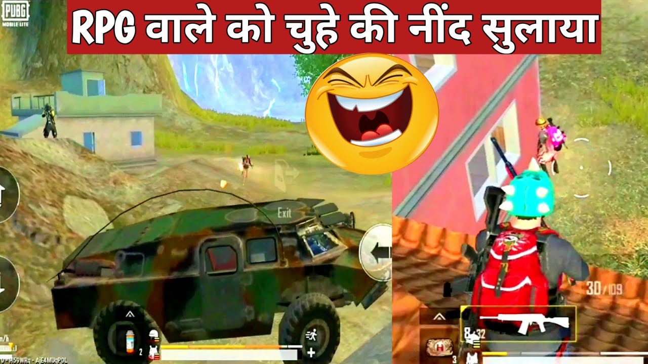 ENEMY WITH RPG COMEDY SE RUSH TK SOLO VSDUO|pubg lite video online gameplay MOMENTS BY CARTOON FREAK