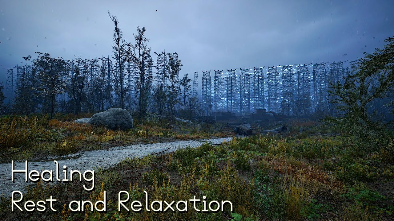 Ambient rain sounds and visuals from  S.T.A.L.K.E.R. 2 to chill out to | Video game ambiance