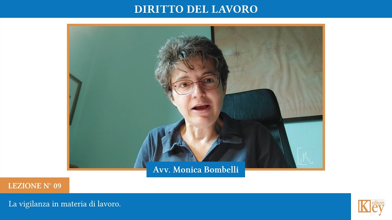 Diritto del lavoro - Lezione 09 - La vigilanza in materia di lavoro
