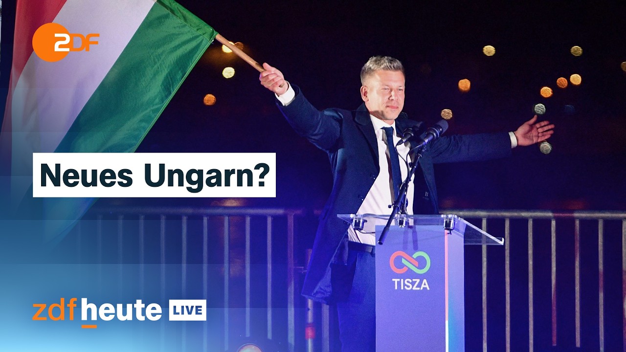 Magyar schl&auml;gt Orb&aacute;n: Was der Machtwechsel in Ungarn und in der EU ver&auml;ndern wird | ZDFheute live