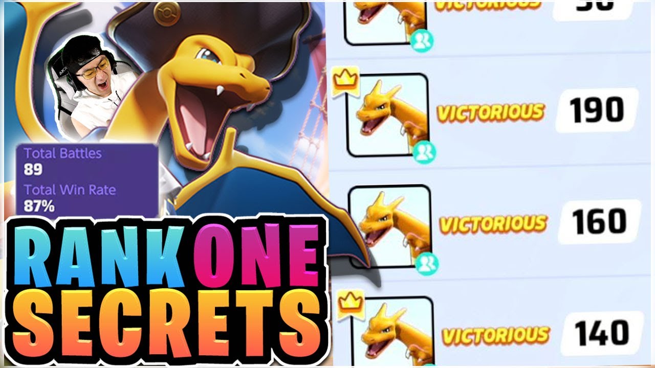 WHY MOST LOSE ON CHARIZARD BUT I DON'T ft. TOP GLOBAL CHARIZARD in Pokémon UNITE